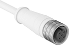 Image of Product. Front orientation. Metric Circular Cords. Sanitary Photoelectric Sensors.