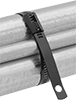 Plastic-Coated Stainless Steel Cable Ties