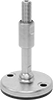 Stay-Put Sanitary Swivel Leveling Mounts with Threaded Stud