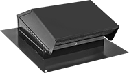 Image of Product. Front orientation. Duct and Fittings. Duct Vent Caps, Sloped Roof Mount.