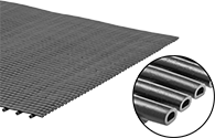 Image of Product. Front orientation. Contains Inset. Floor Mats. Antifatigue Drainage Floor Mats.