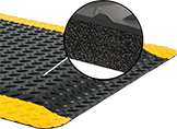 Image of Product. Front orientation. Contains Inset. Floor Mats. Extra-Soft Wear-Resistant Antifatigue Floor Mats, Style C.