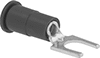 Twist-Resistant Block Spade Terminals