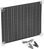 Image of Product. Front orientation. Solar Panels. Solar Panel Chargers for Large-Cell Batteries, Rigid.