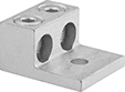 Image of Product. Front orientation. Terminals, Ferrules, and Lugs. Set Screw Lugs, For 2 Wires.