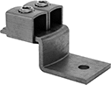 Image of Product. Front orientation. Terminals, Ferrules, and Lugs. Offset Set Screw Lugs, For 2 Wires.