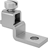 Image of Product. Front orientation. Terminals, Ferrules, and Lugs. Offset Set Screw Lugs, For 1 Wire.