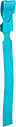 Image of Product. 7&nbsp;1/2"&nbsp;Ht.×1"&nbsp;Wd. (Blue). Front orientation. Blue. Metal-Detectable Cardstock Write-On Tags, 7 1/2" High, 1" Wide.