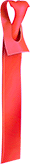 Image of Product. 11" Ht.×1 3/4"&nbsp;Wd. (Red). Front orientation. Red. Metal-Detectable Cardstock Write-On Tags, 11" High, 1 3/4" Wide.