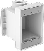 Image of Product. Front orientation. Outlet Boxes. Washdown Outlet Boxes.