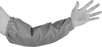 Image of Product. Front orientation. Arm Sleeves. Metal- and X-Ray-Detectable Arm Sleeves.