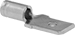 Image of Product. Front orientation. Terminals, Ferrules, and Lugs. Quick-Disconnect Terminals, Straight, Noninsulated, Male.