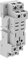 Image of Product. 8-Terminal Relay Socket. Front orientation. Relay Sockets. Compact Spade-Terminal Relays.