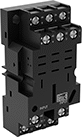 Image of Product. 11-Terminal Relay Socket. Front orientation. Relay Sockets. Compact Spade-Terminal Relays.