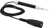 Image of Product. Front orientation. Voltage Detectors. Long-Reach-Tip Sensor End, 6V DC to 50V DC.