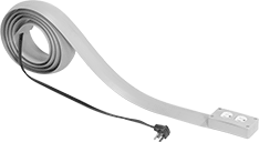 Image of Product. Front orientation. Extension Cords. Trip-Preventing Light Duty Extension Cords with Outlet Box.