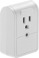 Image of Product. Front orientation. Power Connectors. Surge-Suppressing Straight-Blade Adapters, Surge-Suppressing Adapters.