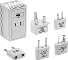 Image of Product. Front orientation. Power Connectors. International Adapters, Transformer Adapters.