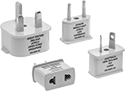 Image of Product. Front orientation. Power Connectors. International Adapters, Adapters.