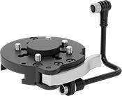 Image of Product. Front orientation. Robot Tool Changers. Robot Tool Changers with Electric and Air Pass-Throughs, End-of-Robot-Arm Mounts.