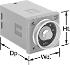 Image of Product. Front orientation. Contains Annotated. Timer Relays. Solid State Versa-Mount Timer Relays.