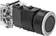 Image of Product. Front orientation. Push-Button Switches. Flush-Mount 30 mm Panel-Mount Push-Button Switches.