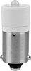 Image of Product. Front orientation. Light Bulbs. Flush-Mount 30 mm Panel-Mount Push-Button Switches, 12V AC.