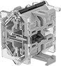 Image of Product. Front orientation. Switch Contact Blocks. Flush-Mount 30 mm Panel-Mount Push-Button Switches.