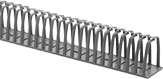 Image of Product. Front orientation. Wire Duct. Flexible Slotted Wire Duct.