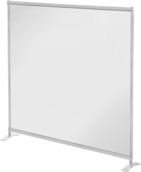 Image of Product. Front orientation. Protective Panels. Flexible Protective Panels, Freestanding.