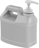 Image of Product. Front orientation. Hand Soap. Paint- and Resin-Removing Hand Soap, Pump Bottle.