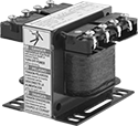 Image of Product. Front orientation. Transformers. High-Inrush Panel-Mount Transformers, Single Phase—Screw-Terminal Input and Output Connection.