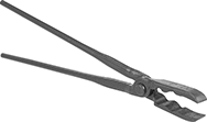 Image of Product. Front orientation. Tongs. Forging, Notched Jaw.