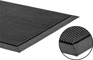 Image of Product. Front orientation. Contains Inset. Floor Mats. Easy-Clean Scraping Floor Mats, Style A.