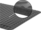 Image of Product. Front orientation. Contains Inset. Floor Mats. Wear-Resistant Antifatigue Floor Mats, Style A.