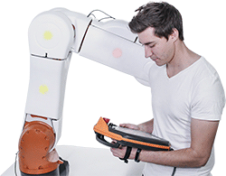 Image of ProductInUse. Front orientation. Switch Padding. Contact-Sensing Switch Padding.