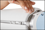 Image of ProductInUse. Front orientation. ZoomedIn view. Contains Border. Switch Padding. Contact-Sensing Switch Padding.