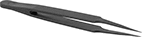 Image of Product. Front orientation. Tweezers. Plastic Tweezers, Slim Pointed Tips.