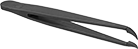 Image of Product. Curved Pointed Tips. Front orientation. Tweezers. Plastic Tweezers, Curved Pointed Tips.