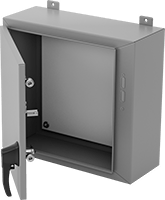 Image of Product. Front orientation. Electrical Enclosures. Safety-Lock Enclosures.
