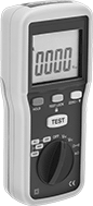 Image of Product. Front orientation. Insulation Testers. Digital Display.