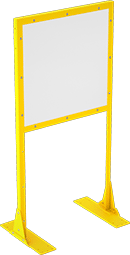 Image of Product. Front orientation. Partition Panels. High-Visibility Partition Panels, Style B.