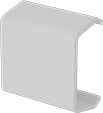 Image of Product. Front orientation. Raceway and Fittings. Low-Profile Raceway and Fittings, Connectors.