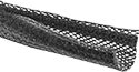 Image of Product. Front orientation. Polyester Fabric. Hook and Loop Wraparound Wire Sleeving.