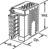 Image of Product. Front orientation. Contains Annotated. Power Supplies. Power Supplies.