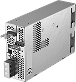 Image of Product. Front orientation. Power Supplies. Power Supplies, Single Phase, Screw-Terminal Input and Quick-Disconnect-Terminal Output Connection.