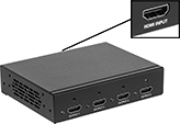 Image of Product. Front orientation. Contains Inset, Border. Data Connection Hubs. HDMI Splitters, HDMI Female × HDMI Female.