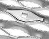 Image of ProductInUse. Front orientation. Bar Grating Clips. Plank Grating Clips, Style A.