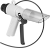Air-Powered Hand-Held Vacuum/Blowers for Dry Pickup