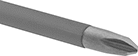 Image of Specification. Front orientation. Slim Insulated Shaft. Electrical Insulating Screwdriver Sets.